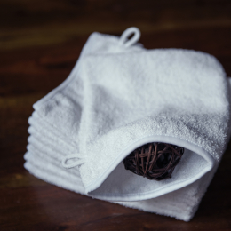  14x22 MYJKA ŁAPKA 350g myjka łapka hotelowa
